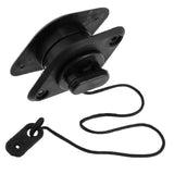 Maxbell PVC Black Scupper Plug Boat Accessories Drain Valve Cap For Kayak Inflatable Dinghy - Aladdin Shoppers