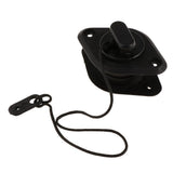 Maxbell PVC Black Scupper Plug Boat Accessories Drain Valve Cap For Kayak Inflatable Dinghy - Aladdin Shoppers