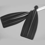 Maxbell Lightweight PVC Kayak Paddle Blade Canoe Oar Leaf Accessory Attachment Replacement Black - Aladdin Shoppers