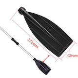 Maxbell Lightweight PVC Kayak Paddle Blade Canoe Oar Leaf Accessory Attachment Replacement Black - Aladdin Shoppers