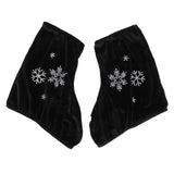 Maxbell 4pcs Ice Skate Boot Covers Protector for Figure Skating Velvet