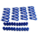 Maxbell 20pcs Plastic Hook Bungee Cord Karabiner Hook for Scuba Diving - Aladdin Shoppers