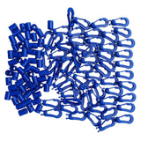 Maxbell Maxbell 60pcs Plastic Hook Bungee Cord Karabiner Hook for Scuba Diving