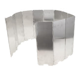 Maxbell Aluminium Alloy Folding Camping Wind Shield Screen Windshield 104 x 24cm - Aladdin Shoppers
