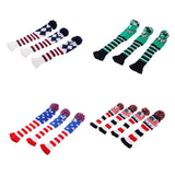 Maxbell 3Pcs/set Golf Headcover Knit Pom Pom Vintage Head Cover #1 3 5 Long Neck Knit Sock Golf Club Head Covers - Aladdin Shoppers