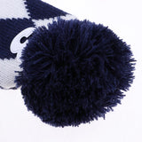 Maxbell 3Pcs/set Golf Pom Pom Head Covers No.#1 #3 #5 Club Knitted Rescue Headcovers Knit Socks Protector - Aladdin Shoppers