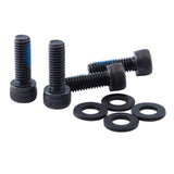 8 Pieces Bike Disc Brake Mount Adapter Steel Screws with Washers