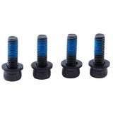 8 Pieces Bike Disc Brake Mount Adapter Steel Screws with Washers