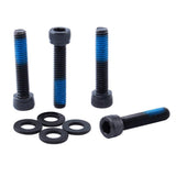 8 Pieces Bike Disc Brake Mount Adapter Steel Screws with Washers