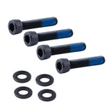 8 Pieces Bike Disc Brake Mount Adapter Steel Screws with Washers