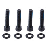 8 Pieces Bike Disc Brake Mount Adapter Steel Screws with Washers