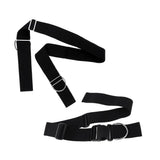 Maxbell 50mm/2"Tech Dive BCD Webbing Crotch Strap with Quick Release Buckle & D Ring - Aladdin Shoppers