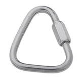 Maxbell Maxbell Marine Grade 316 Stainless Steel Scuba Diving BCD Triangle Hook Quick Link Clip - High Strength & Durable