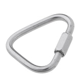 Maxbell Maxbell Marine Grade 316 Stainless Steel Scuba Diving BCD Triangle Hook Quick Link Clip - High Strength & Durable