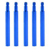 Maxbell 5 Pieces Presta Valve Extender for Fixed Gear Bike/Road Bike Blue 50mm - Aladdin Shoppers