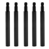 Maxbell 5 Pieces Presta Valve Extender for Fixed Gear Bike/Road Bike Black 60mm - Aladdin Shoppers