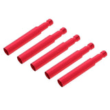 Maxbell 5 Pieces Presta Valve Extender for Fixed Gear Bike/Road Bike Red 40mm - Aladdin Shoppers