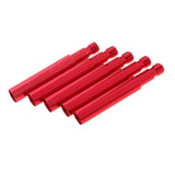 Maxbell 5 Pieces Presta Valve Extender for Fixed Gear Bike/Road Bike Red 40mm - Aladdin Shoppers