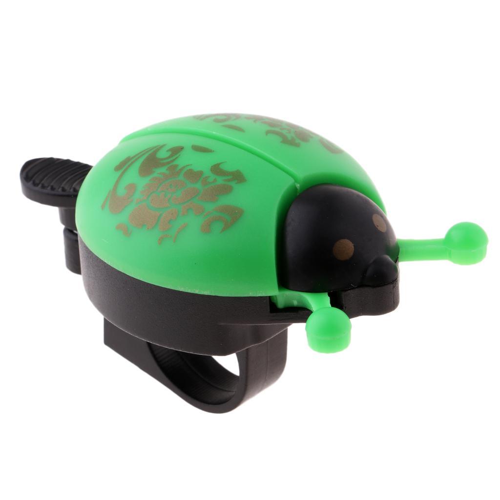 Maxbell Maxbell Childrens Kids Bike Bell Mountain Bicycle Novelty Ladybug Bug Ring Green