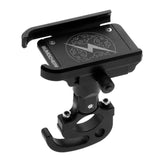 Maxbell Alloy Rotating Bicycle Handlebar Phone Stand Stem Clip Mount Holder Black - Aladdin Shoppers