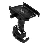 Maxbell Alloy Rotating Bicycle Handlebar Phone Stand Stem Clip Mount Holder Black - Aladdin Shoppers