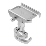 Maxbell Maxbell Alloy Rotating Bicycle Handlebar Phone Stand Stem Clip Mount Holder  Silvery