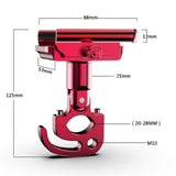 Maxbell Maxbell Alloy Rotating Bicycle Handlebar Phone Stand Stem Clip Mount Holder  Silvery
