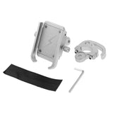 Maxbell Maxbell Alloy Rotating Bicycle Handlebar Phone Stand Stem Clip Mount Holder  Silvery