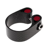 Maxbell Maxbell MTB Mountain Bicycle Carbon Seat Post Clamp Bikes Seatpost Clamps 34.9mm