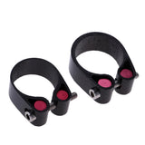 Maxbell Maxbell MTB Mountain Bicycle Carbon Seat Post Clamp Bikes Seatpost Clamps 34.9mm