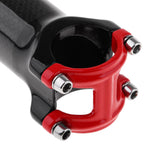 Maxbell Maxbell Ultralight MTB Mountain Bike Stem 31.8mm Handlebar Bicycle Stems Red 80mm