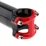 Maxbell Maxbell Ultralight MTB Mountain Bike Stem 31.8mm Handlebar Bicycle Stems Red 100mm