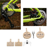 Maxbell Maxbell 1 Pair Metal Mountain Road Bicycle MTB Bike Disc Brake Pads Accessories DS38