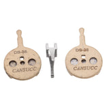 Maxbell Maxbell 1 Pair Metal Mountain Road Bicycle MTB Bike Disc Brake Pads Accessories DS38