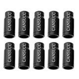 Maxbell 10Pcs Bike Valve Cap Dust Cover MTB Road Bicycle Accessories Schrader Black - Aladdin Shoppers