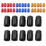 Maxbell 10Pcs Bike Valve Cap Dust Cover MTB Road Bicycle Accessories Presta Black - Aladdin Shoppers