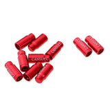 Maxbell 10Pcs Bike Valve Cap Dust Cover MTB Road Bicycle Accessories Schrader Red - Aladdin Shoppers