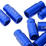 Maxbell Maxbell 10Pcs Bike Valve Cap Dust Cover MTB Road Bicycle Accessories Schrader Blue