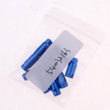 Maxbell Maxbell 10Pcs Bike Valve Cap Dust Cover MTB Road Bicycle Accessories Schrader Blue