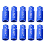 Maxbell Maxbell 10Pcs Bike Valve Cap Dust Cover MTB Road Bicycle Accessories Schrader Blue