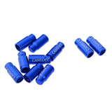 Maxbell Maxbell 10Pcs Bike Valve Cap Dust Cover MTB Road Bicycle Accessories Schrader Blue