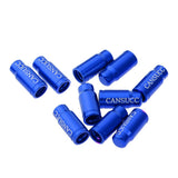 Maxbell Maxbell 10Pcs Bike Valve Cap Dust Cover MTB Road Bicycle Accessories Schrader Blue