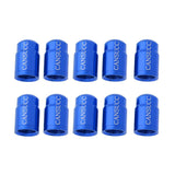 Maxbell 10Pcs Bike Valve Cap Dust Cover MTB Road Bicycle Accessories Presta Blue - Aladdin Shoppers