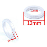 Maxbell Pack of 10pcs Bike Chainwheel Screw Chainring Washer Gasket Bicycle Dual to Single Chain Wrench Spacer 2mm Thick - Aladdin Shoppers