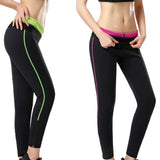 Maxbell Women Neoprene Body Shaper Fat Burner Fitness Sport Yoga Gym Pants Green L - Aladdin Shoppers