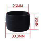 2 Pair Road Bike Drop Bar Fixed Gear Bicycle Handlebar Tape Bundle Ring 03