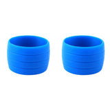 2 Pair Road Bike Drop Bar Fixed Gear Bicycle Handlebar Tape Bundle Ring 03