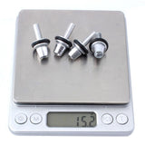 Maxbell Maxbell 4Pcs Bicycle Replacement Screws M6 for Road Bike Fixed Gear Side Pull V/C Brake Caliper