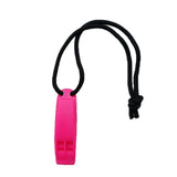 Maxbell Safety Whistle & Lanyard for Scuba Diving Boating Hiking Outdoor Sports Pink - Aladdin Shoppers