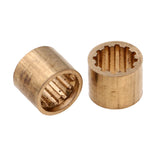 Maxbell 10pcs Brass Snooker Pool Cue Ferrules Cue Tips Billiards Accessories 9.5mm - Aladdin Shoppers